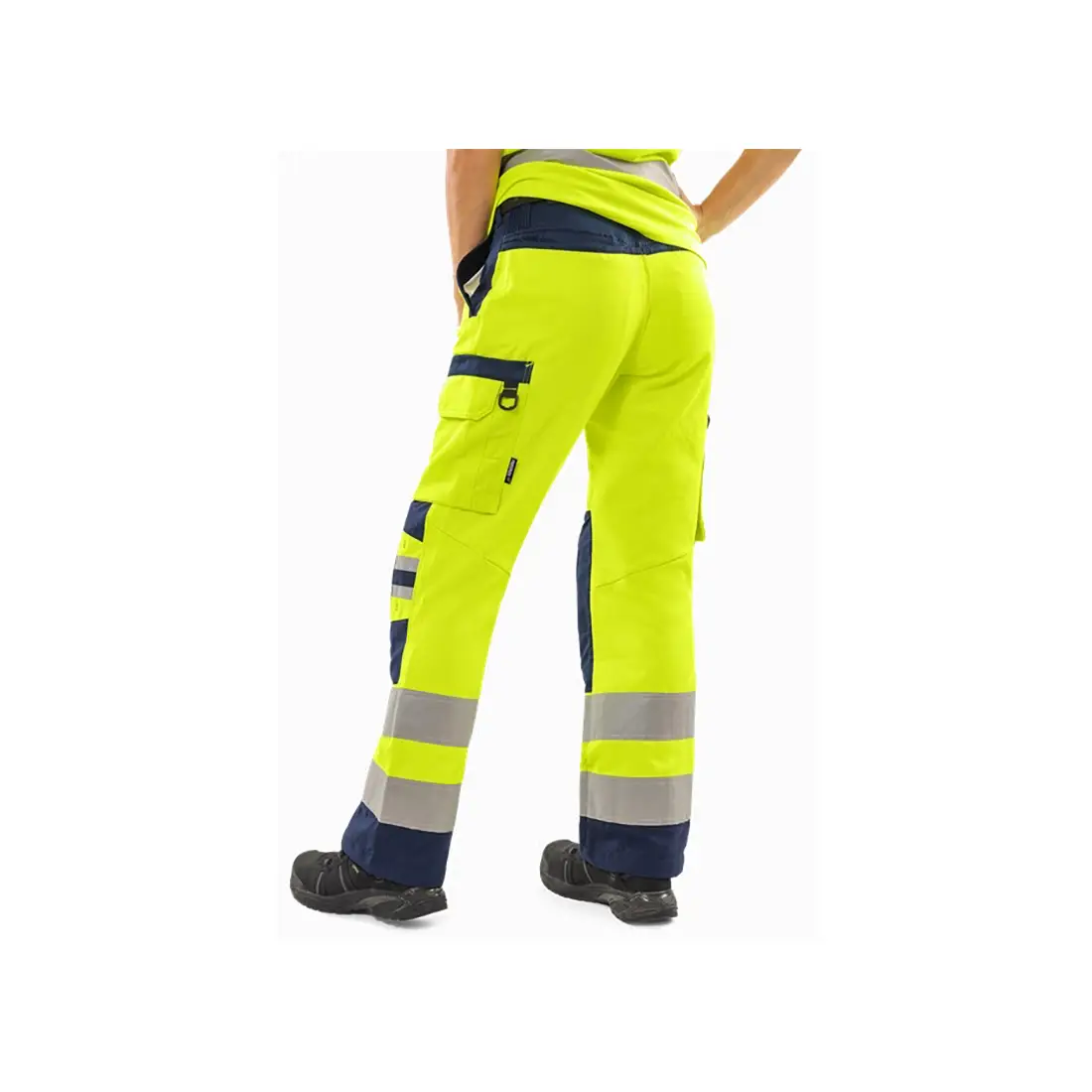 FRISTADS - Hi-Vis Green Bundhose 2642 Damen