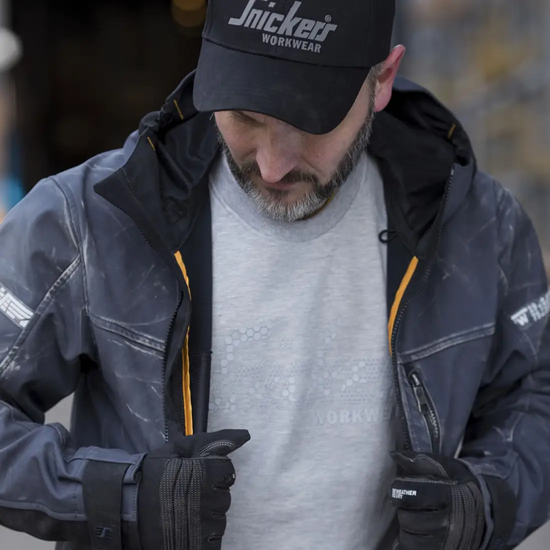 SNICKERS - AllroundWork Softshell-Jacke mit Kapuze