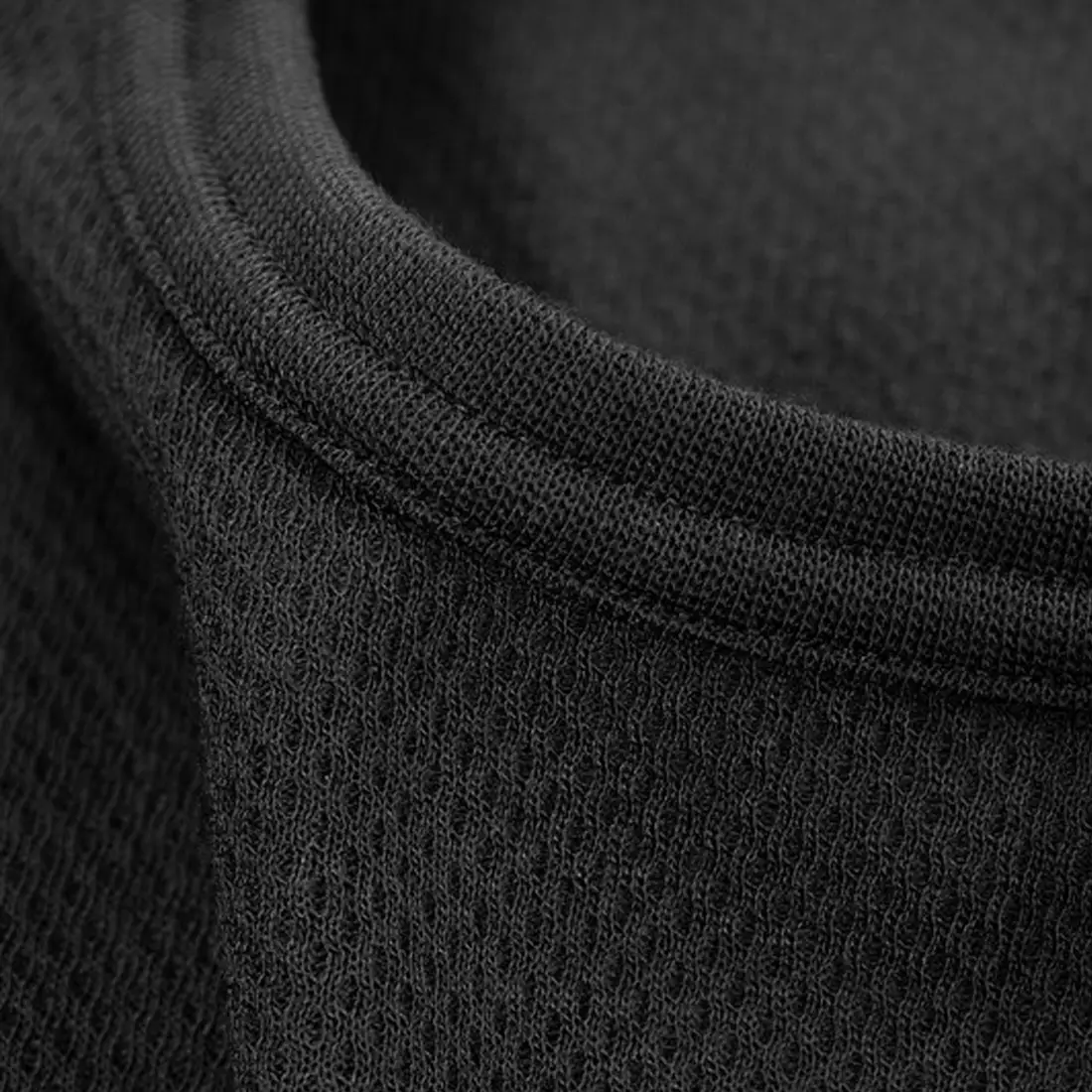 FRISTADS - T-Shirt langarm 787 OF schwarz