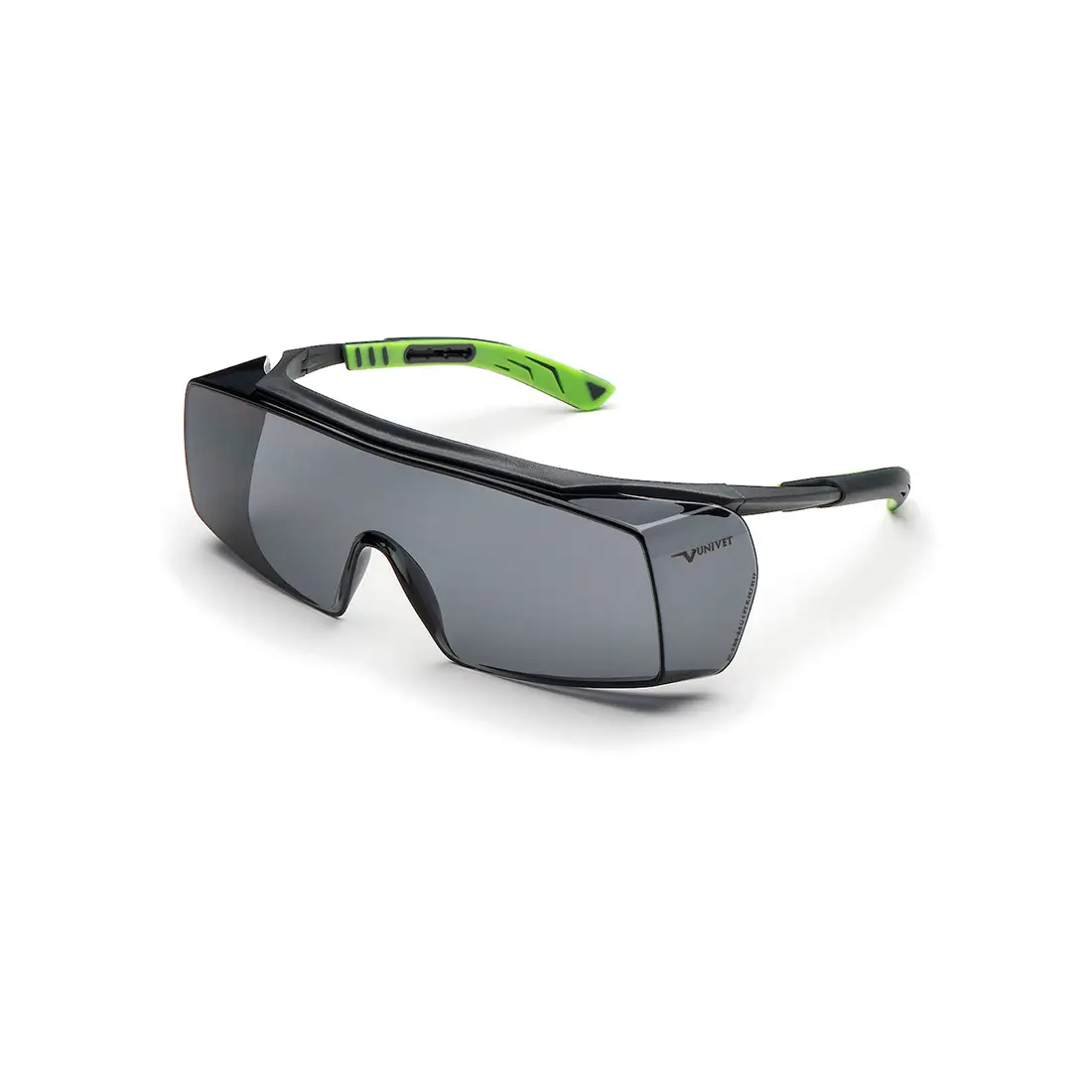 UNIVET - Schutzbrille SOLAR SMOKE 5X7 metallik/grün/grau