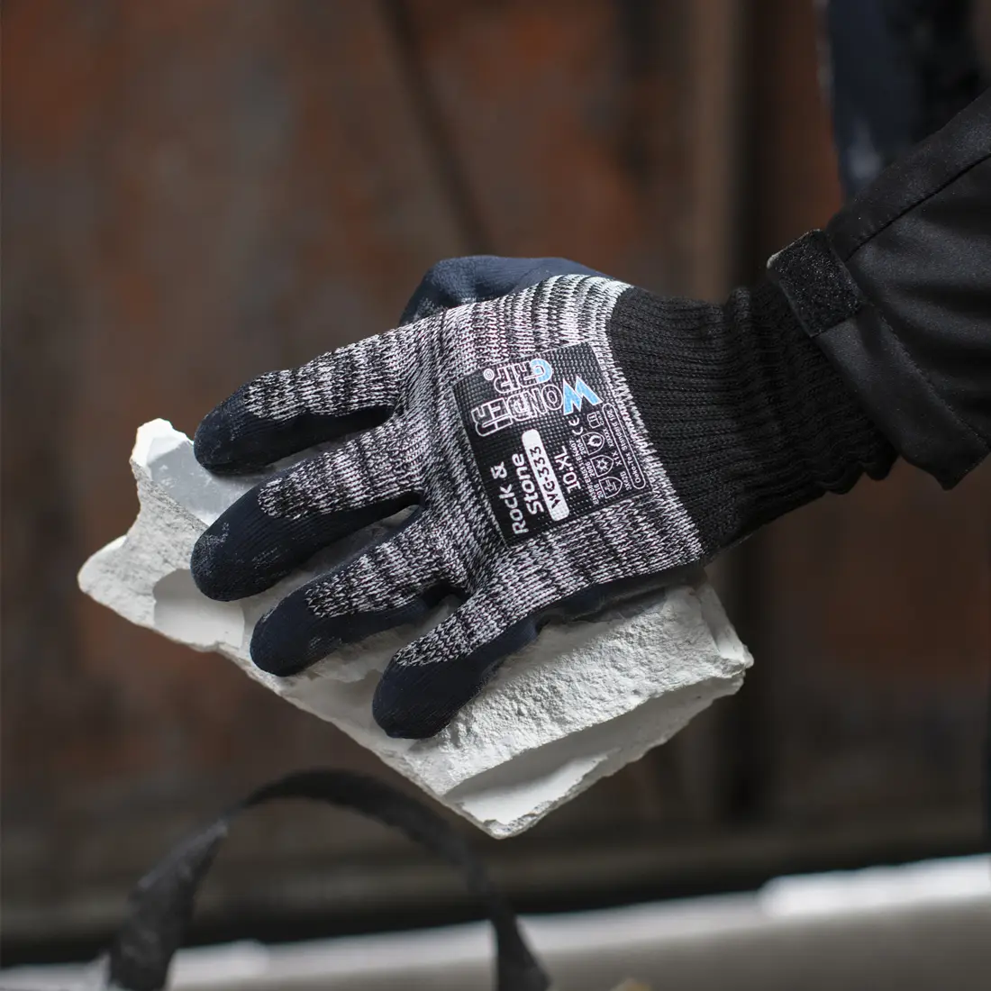 WONDERGRIP - ROCK & STONE blau/schwarz