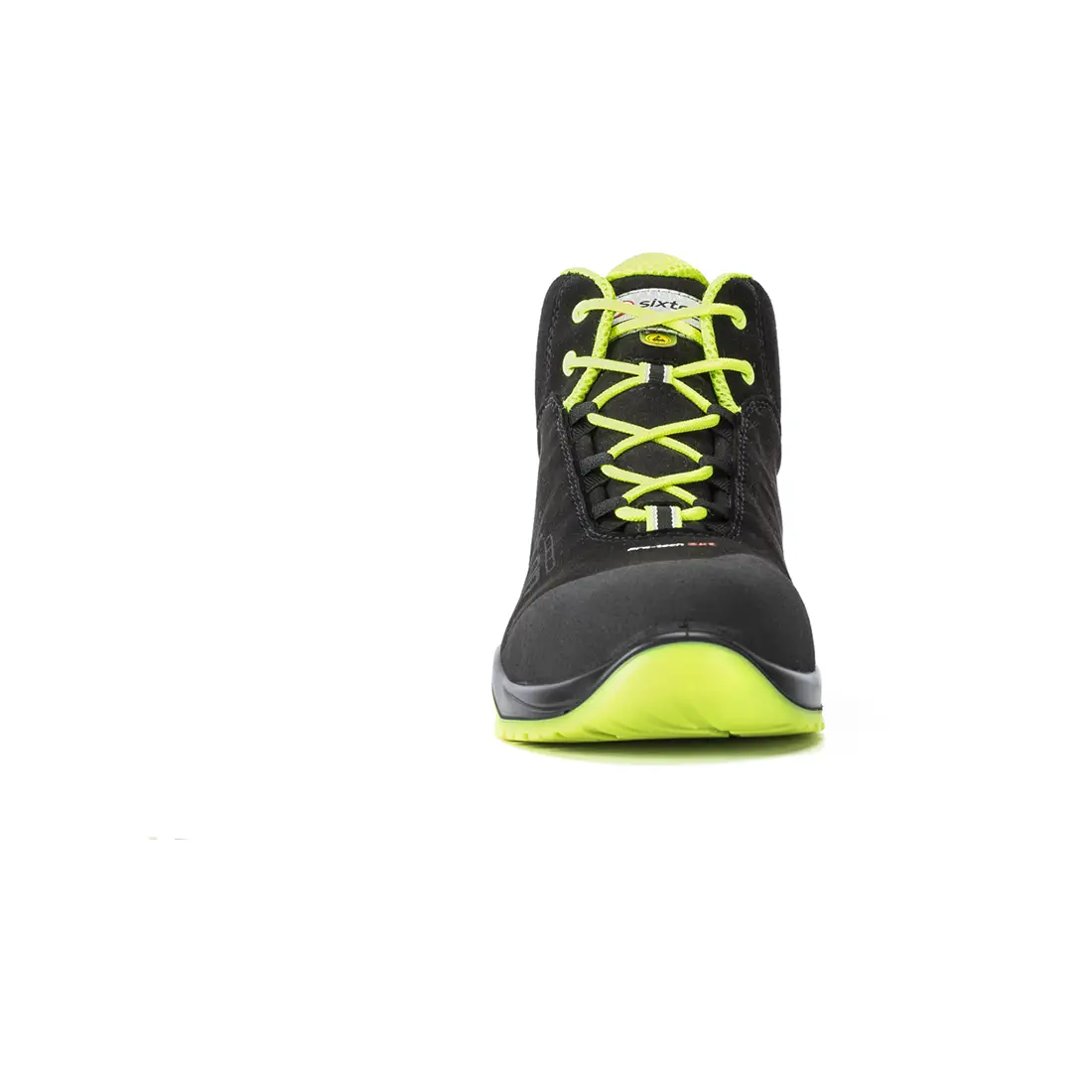 SIXTON - CUBAN SRC ESD HIGH S3 schwarz/neon gelb