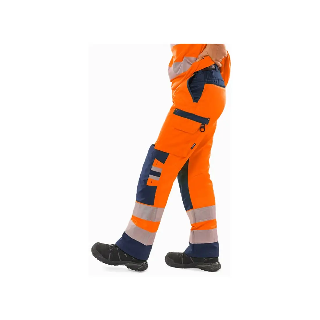 FRISTADS - Hi-Vis Green Bundhose 2642 Damen