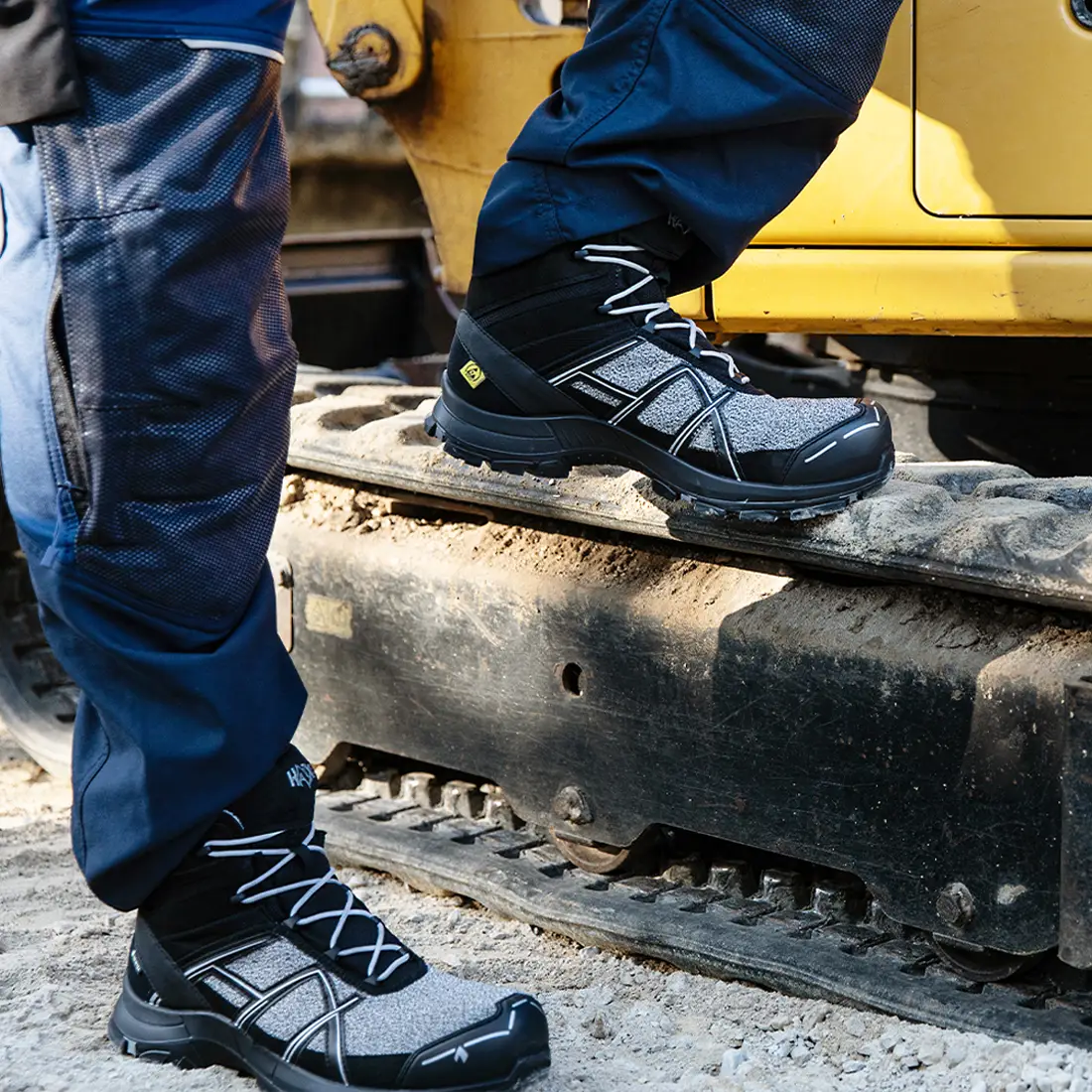 HAIX - BLACK EAGLE Safety Pro MID schwarz/silber