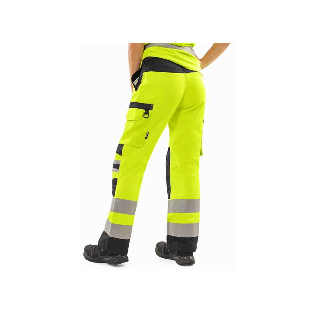 FRISTADS - Hi-Vis Green Bundhose 2642 Damen