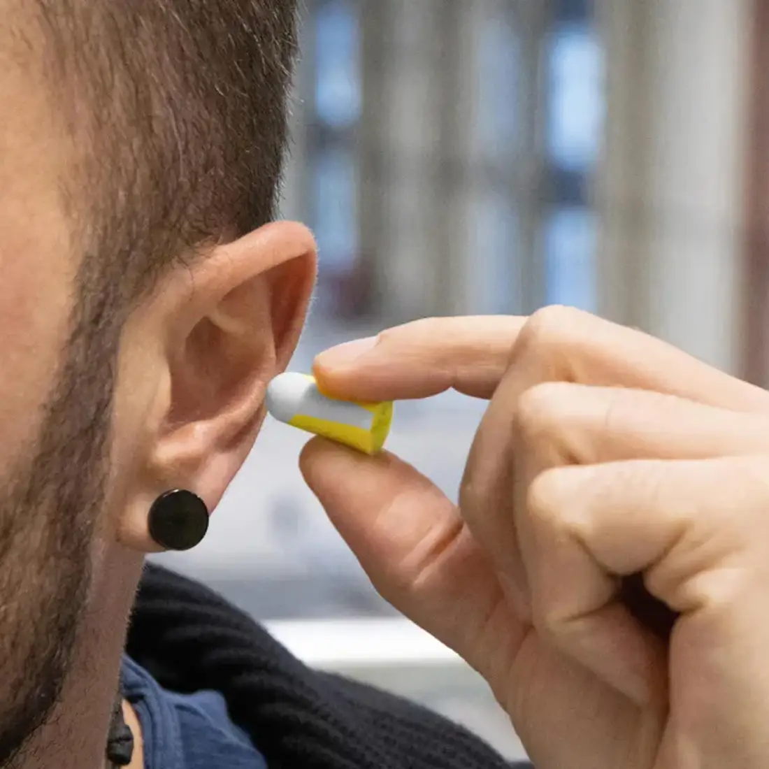 BILSOM - Gehörschutzstöpsel 303L 200er gelb/weiß